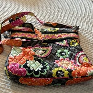 Vera Bradley Floral Quilted Crossbody Bag